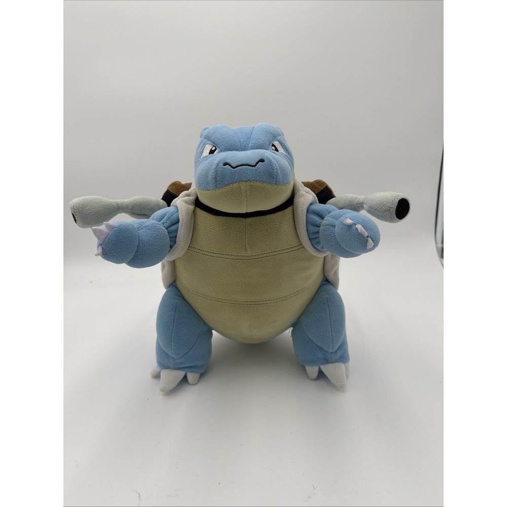 Pokémon 12" Blastoise Plush‎ Large Squirtle Evolution Figure Official